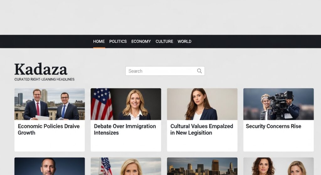 Conservative News Kadaza Curated RightLeaning Headlines